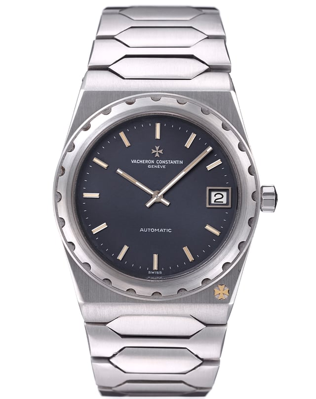Vintage Vacheron Constantin 222, steel sports watch with automatic caliber