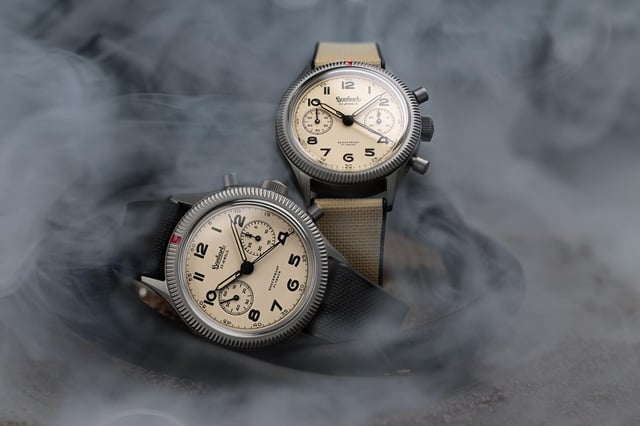 Hanhart 417 TI Desert Pilot Limited Edition, title