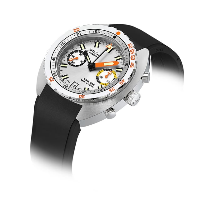 Doxa SUB 200 T.GRAPH II, silver: profile