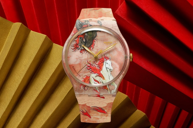 Swatch: Riding the Clouds, Title