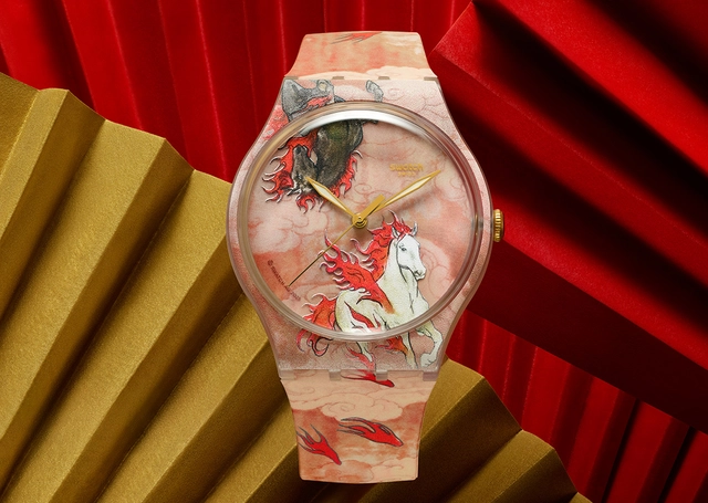 Swatch: Riding the Clouds, Title