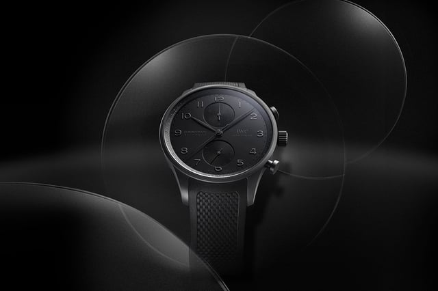 IWC: Portugieser Chronograph Ceratanium, Ref. IW371631, title