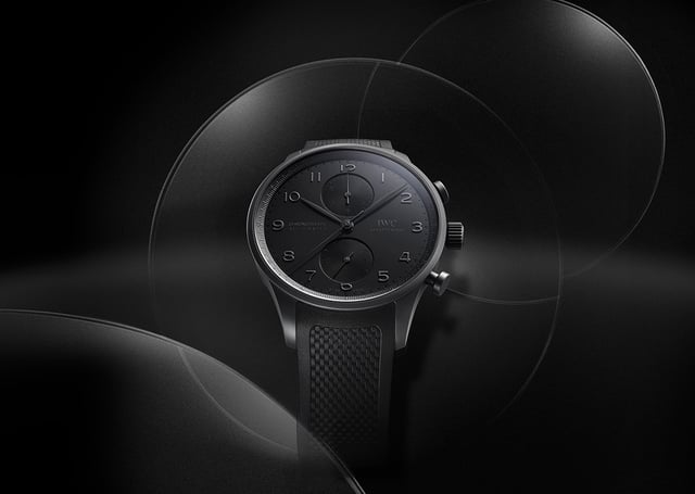 IWC: Portugieser Chronograph Ceratanium, Ref. IW371631, title