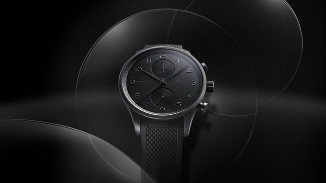 IWC: Portugieser Chronograph Ceratanium, Ref. IW371631, title