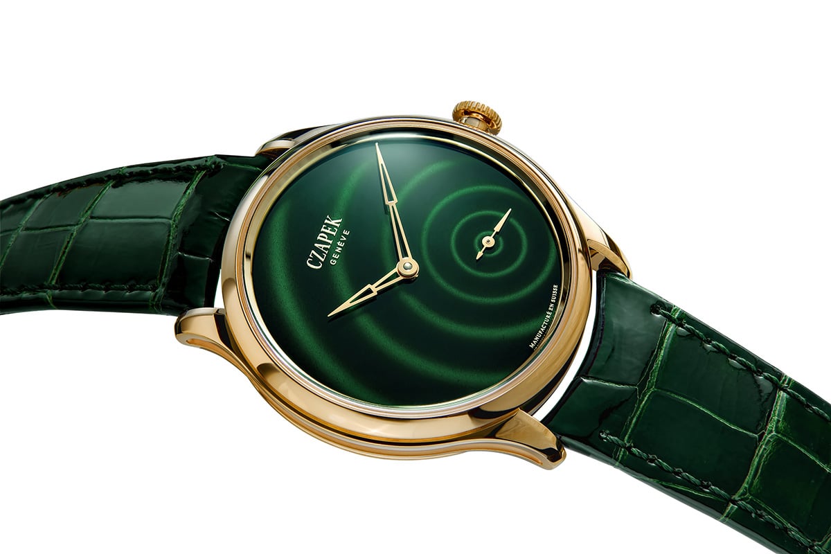 Czapek Promenade Goutte de Rosée: dial