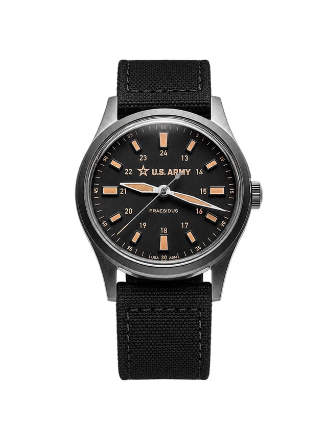 Praesidus Field U.S. Army Gun Patina Quartz: Front
