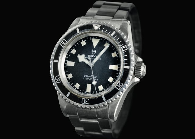 Tudor – Submariner, vintage diving watch with automatic movement