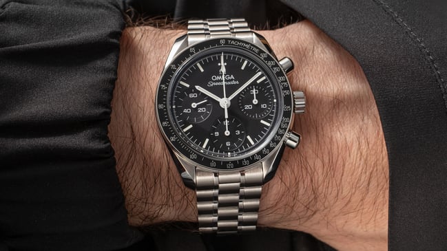 Omega Makes the 38mm Speedmaster More Moonwatch-Like Than Ever