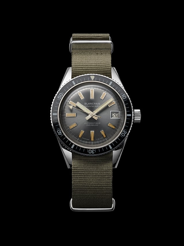 1968 Blancpain Vintage Fifty Fathoms Bathyscaphe 