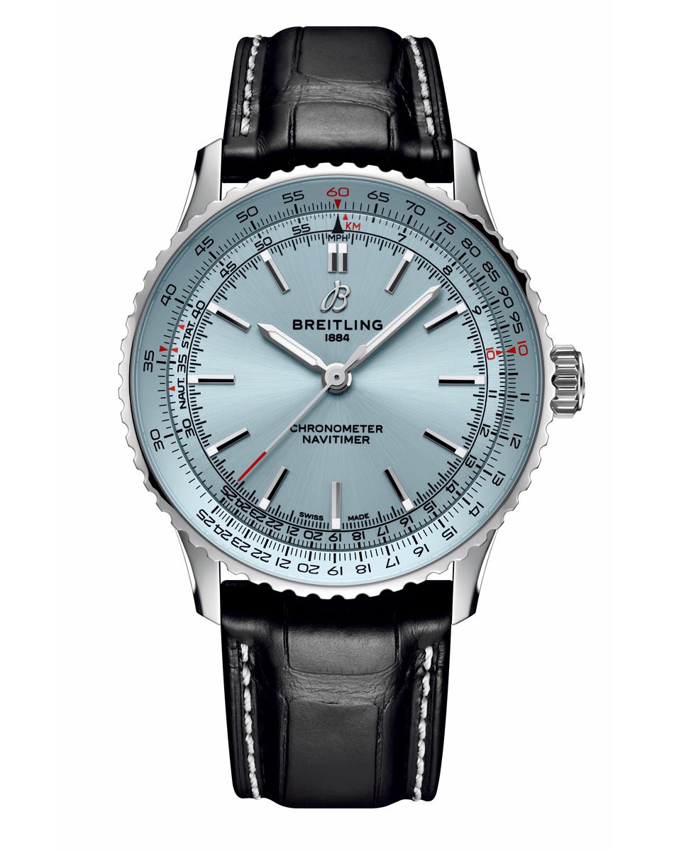 Breitling: Navitimer Automatic 41 with blue dial