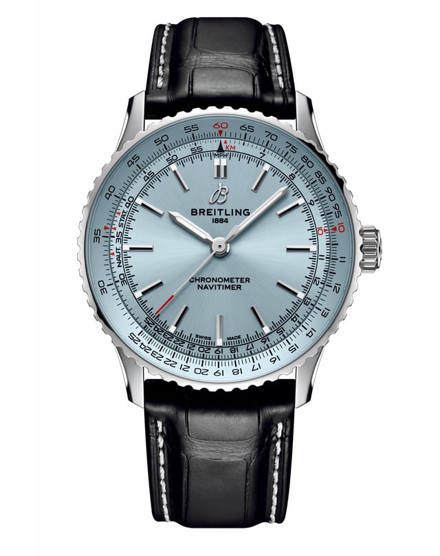 Breitling: Navitimer Automatic 41 with blue dial