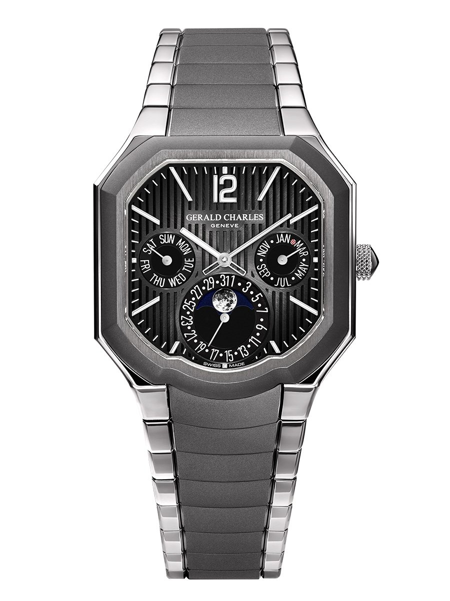 Gerald Charles: Masterlink Perpetual Calendar, ref. ML11.0-TNBR-TNSB-BR00SR-TNDP, Front