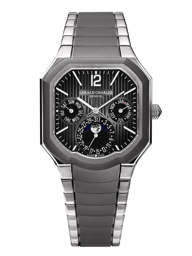 Gerald Charles: Masterlink Perpetual Calendar, ref. ML11.0-TNBR-TNSB-BR00SR-TNDP, Front