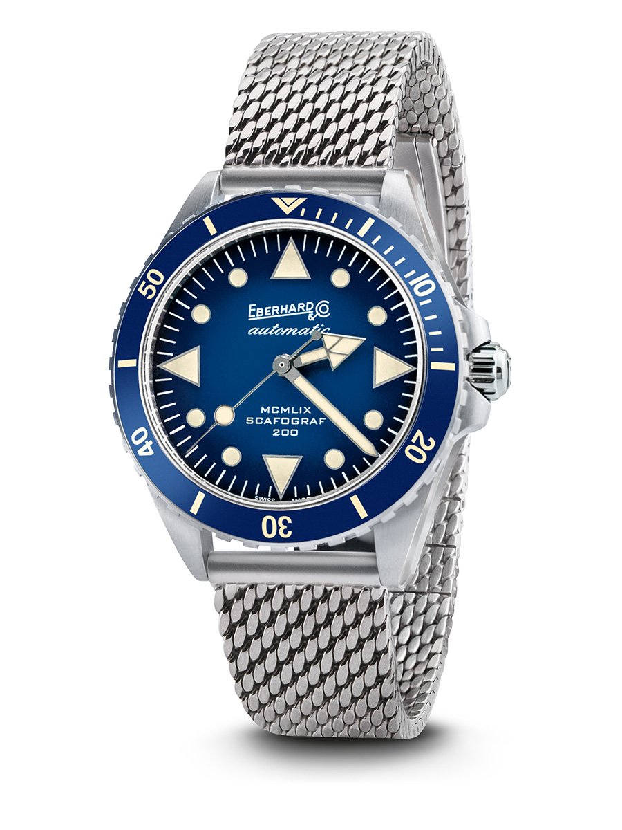 Eberhard Co Scafograf 200 MCMLIX, Front