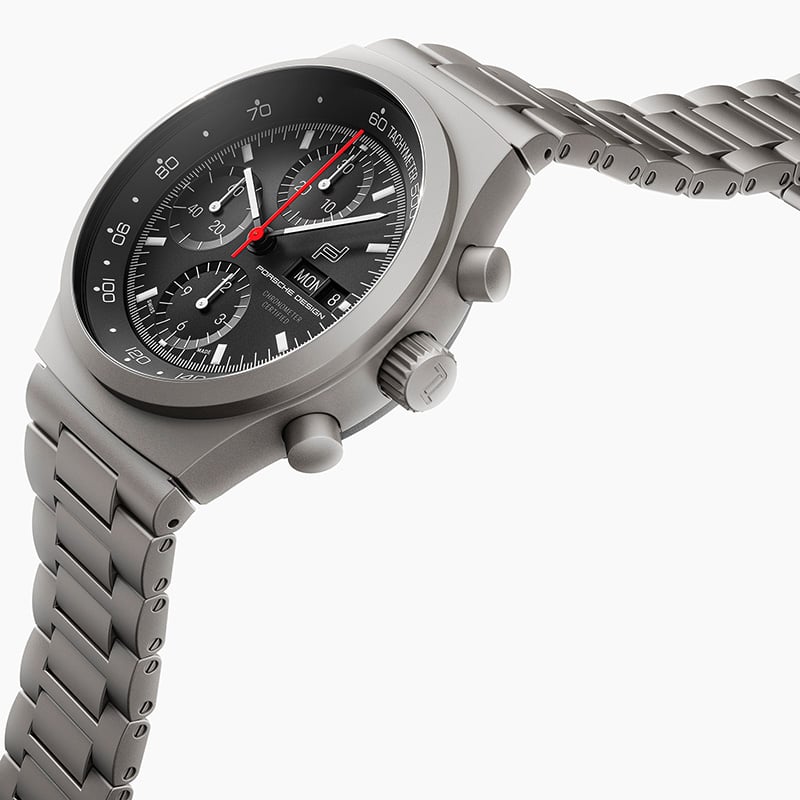 Porsche Design: Chronograph 1 – All Titanium Numbered Edition, side