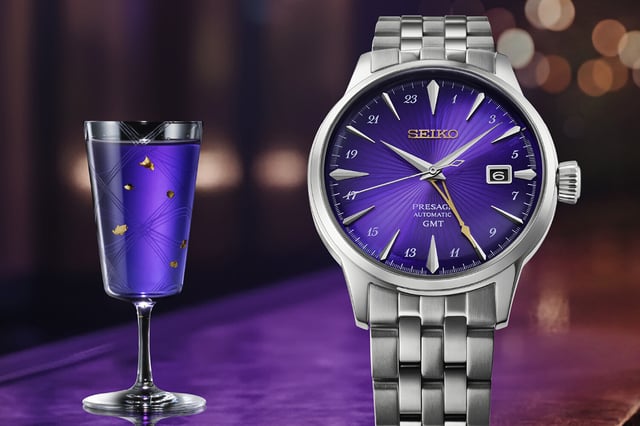 Seiko Presage Cocktail Time GMT Seiko 145th Anniversary Limited Edition HCB006J1: Front