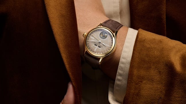 Laurent Ferrier Classic Moon Dusk in Yellow Gold