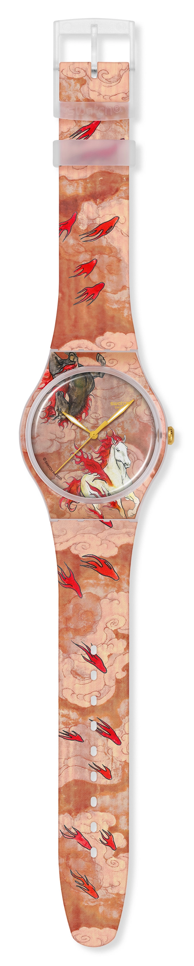 Swatch: Riding the Clouds, strap