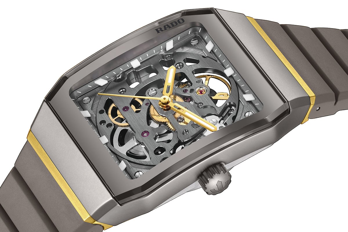Rado: Anatom Skeleton, dial