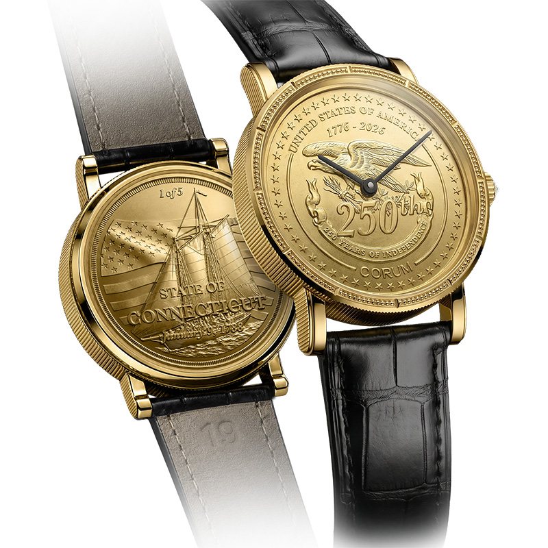 Corum Heritage Coin Connecticut: Front and Back