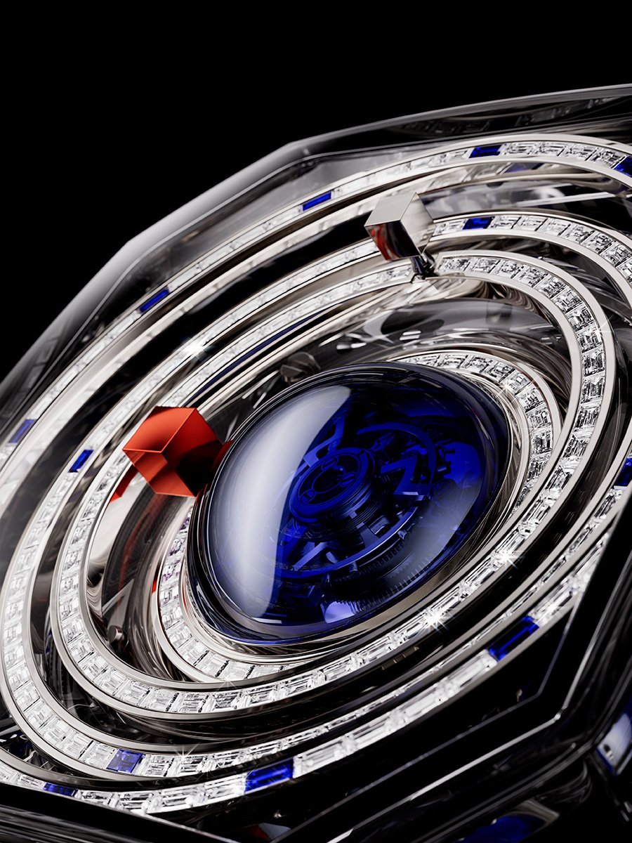 Hublot MP-14 Origin by Jeff Koons: dial