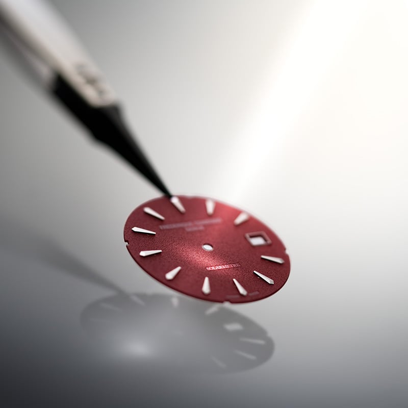 Frederique Constant Moneta Solarmetre: dial