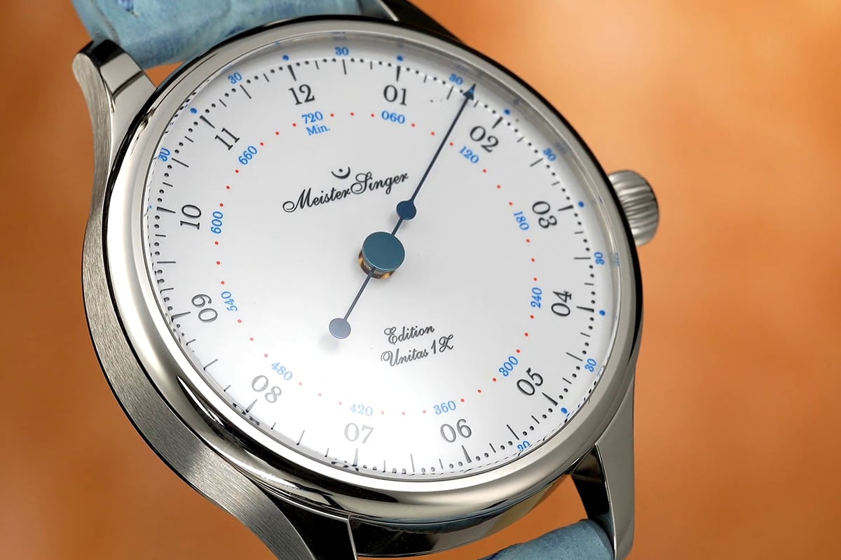 Meistersinger Edition Unitas 1Z, dial