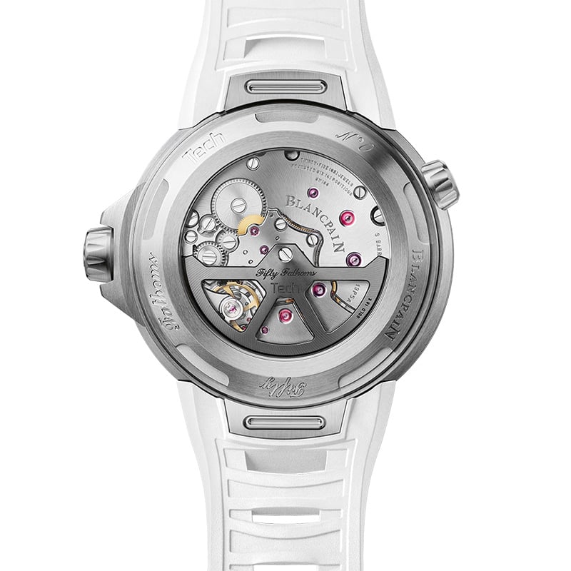 Blancpain Fifty Fathoms Tech, Ref. 5019A-12B30-94A, case back