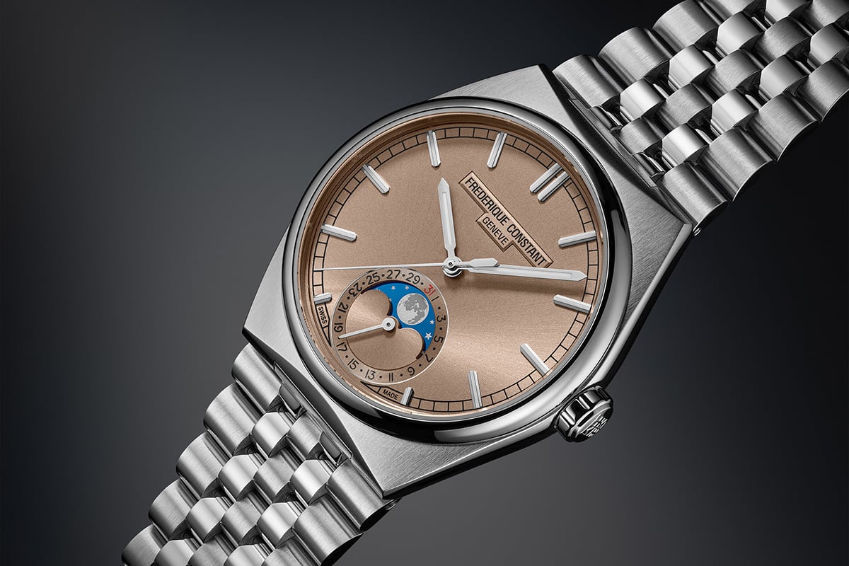 Frederique Constant Highlife Moonphase Date Manufacture: Dial