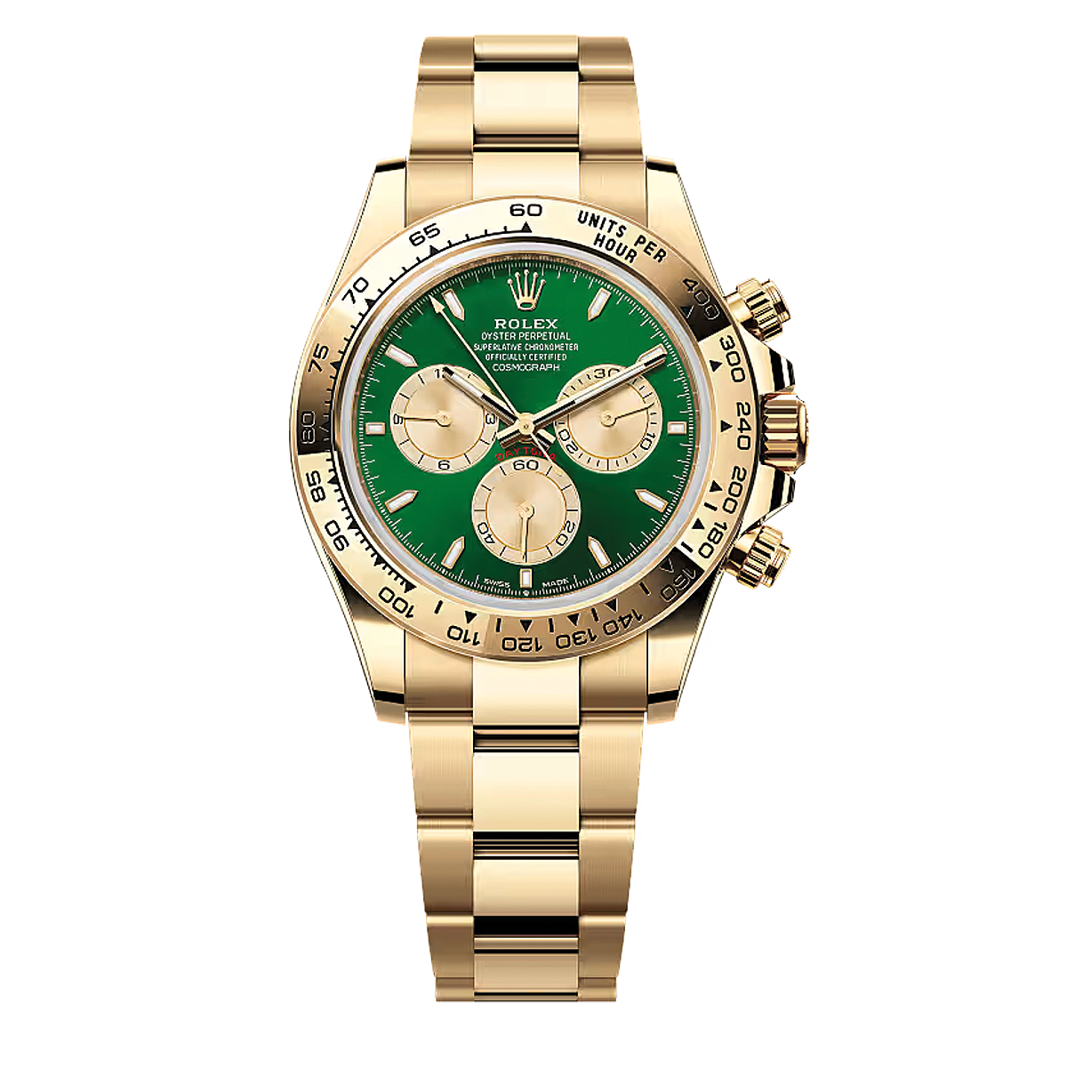 Cosmograph Daytona Oyster, 40 mm, yellow gold Reference 126508