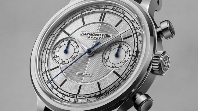 Raymond Weil Millesime The Fifty 37 mm 1976-STC-65001, title