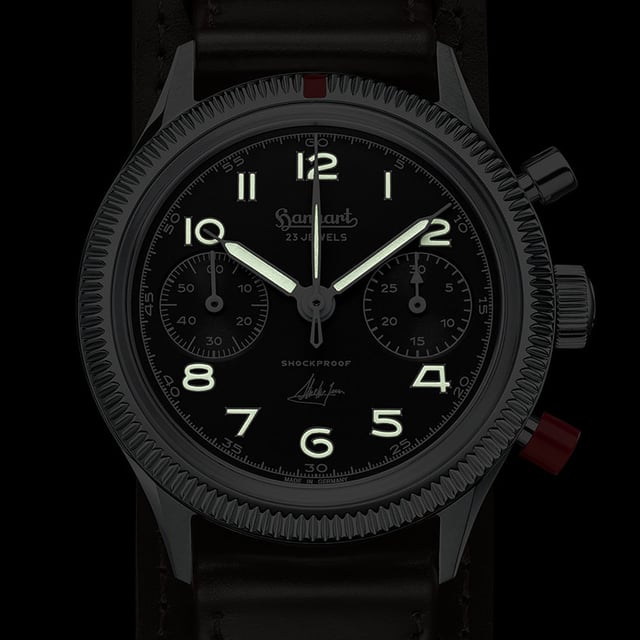Hanhart 417 ES Steve McQueen Limited Edition No. 1: lime