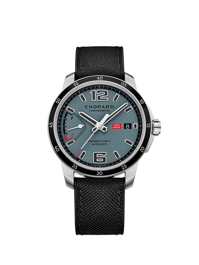 Chopard Mille Miglia GTS Power Control Grigio-blu 2026 Racing Edition: Front