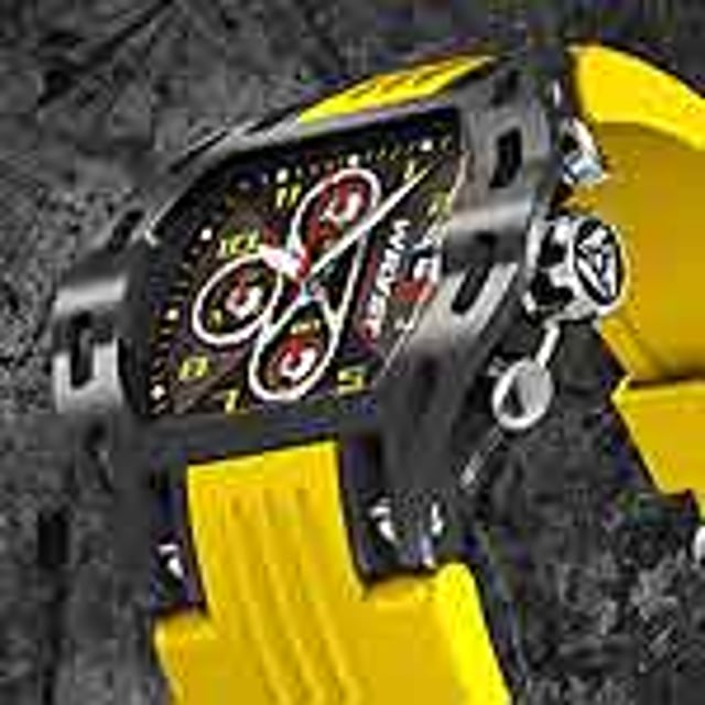 Wryst Airborne sport watch FW4 - yellow strap