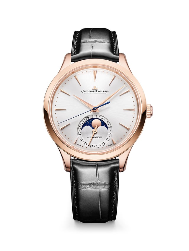 Jaeger-LeCoultre Master Ultra Thin Moon Pink Gold: front