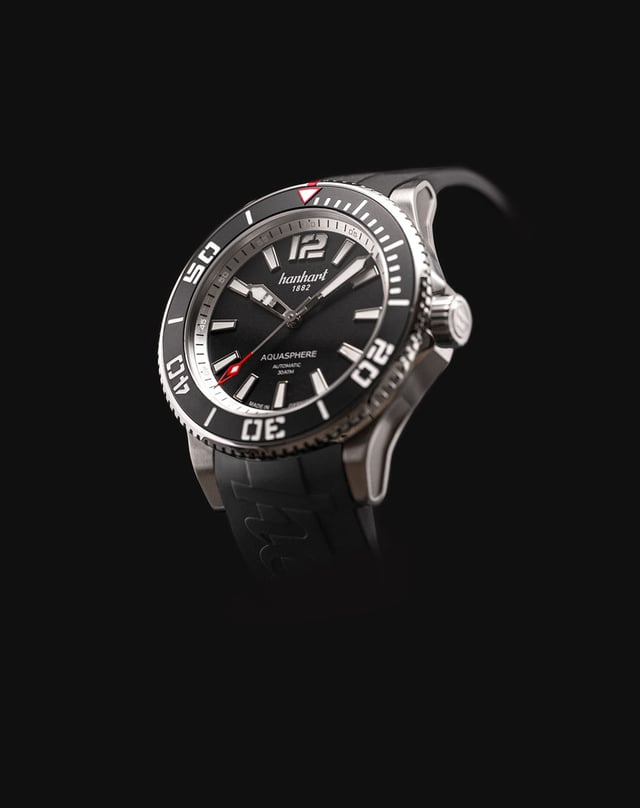 Hanhart Aquasphere Matte Black: Front