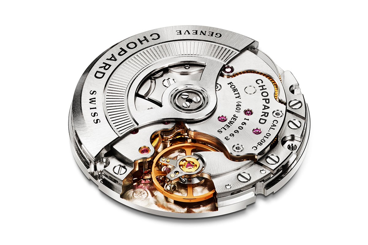 Chopard Mille Miglia GTS Power Control Grigio-blu 2026 Racing Edition: movement