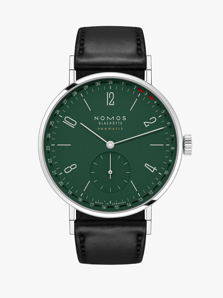 Nomos Glashuette Tangente neomatik 38 Update Forest Green: Front