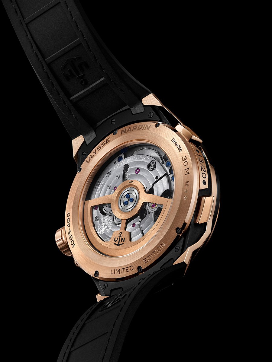 Ulysse Nardin Blast Moonstruck: case back