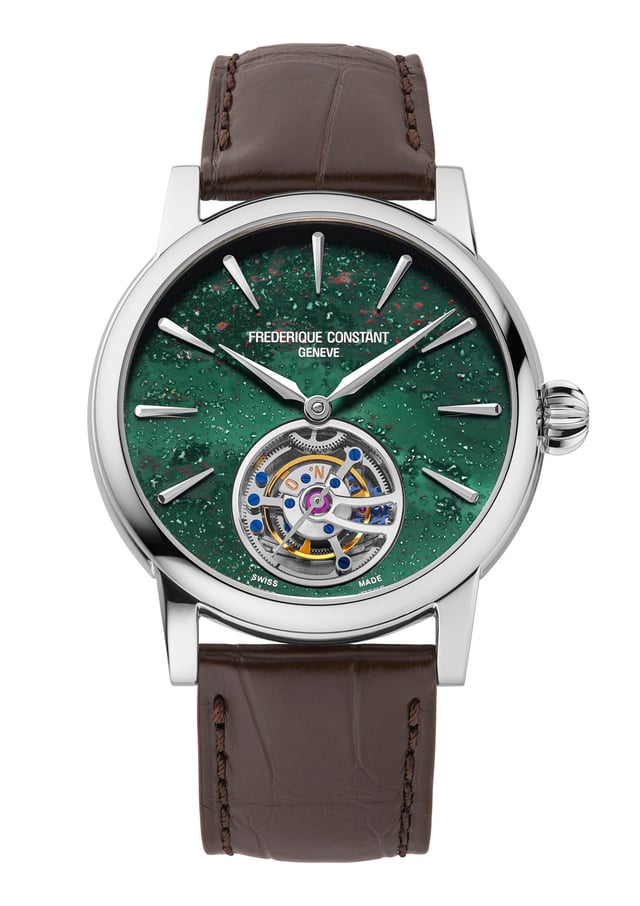 Frederique Constant Classic Tourbillon Manufacture & Heliotrop: Front