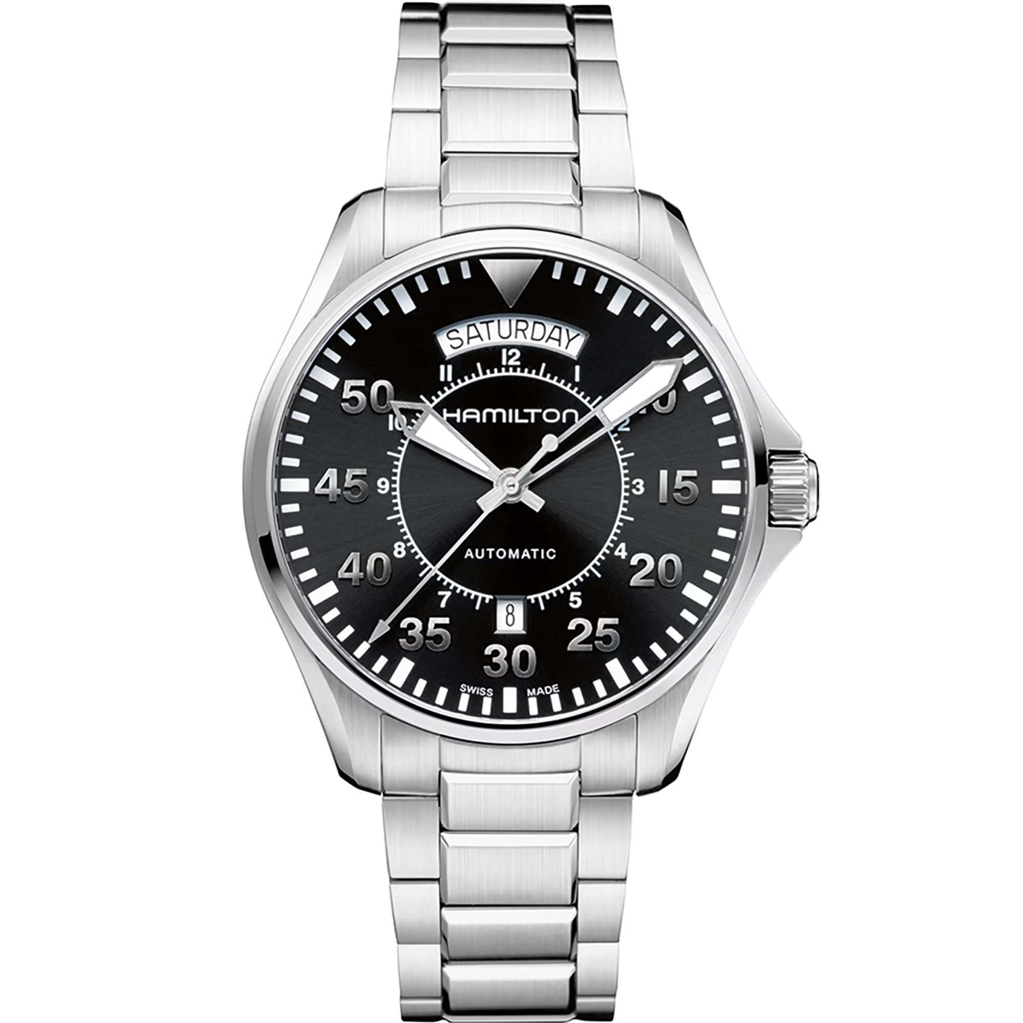 Hamilton Khaki Field Pilot Day Date Auto