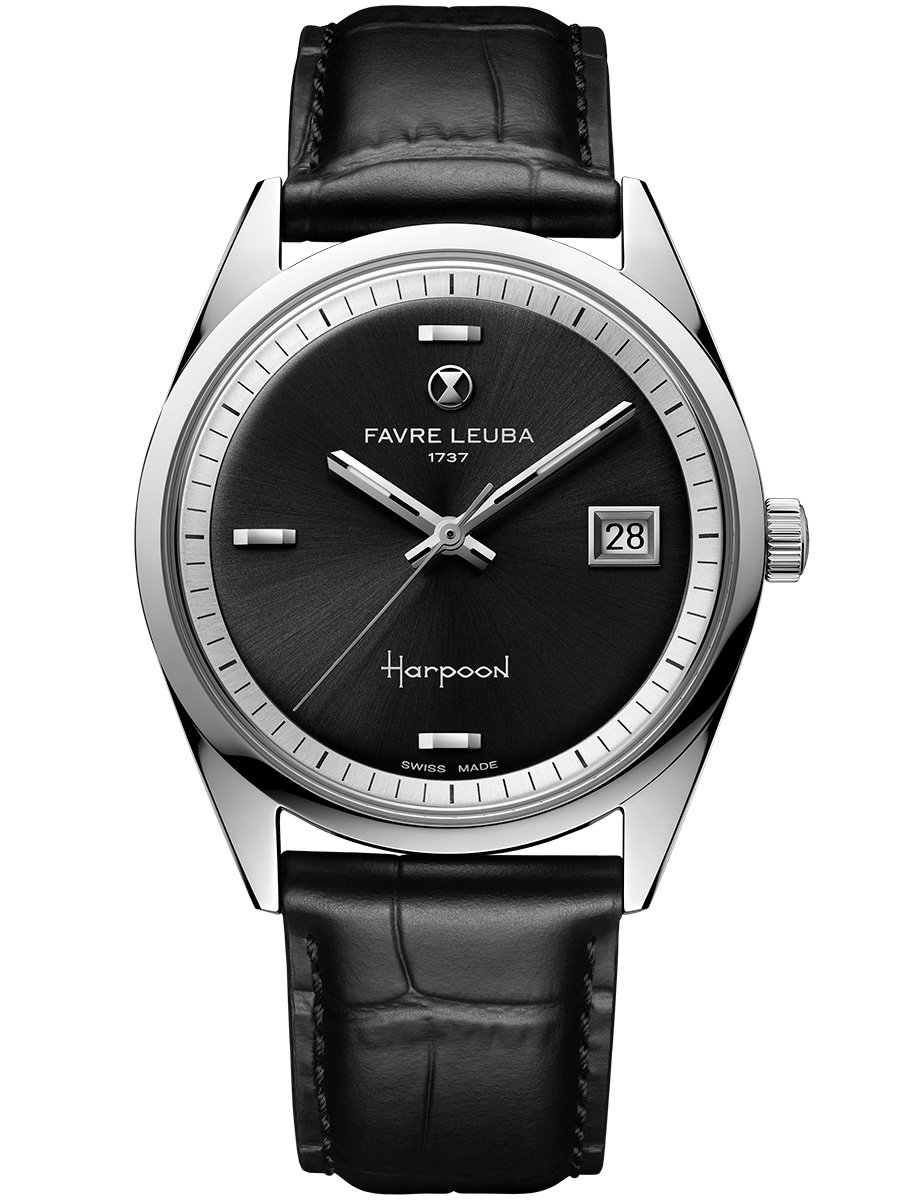 Favre Leuba Harpoon Revival Black: Front