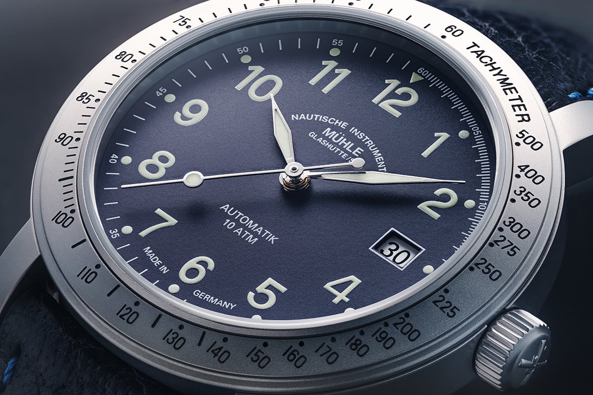 Mühle-Glashütte Marinefliegeruhr-I Edition 2026: dial