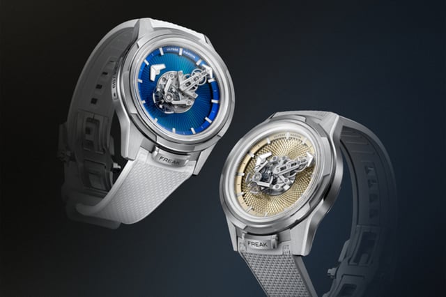 Ulysse Nardin Freak One Blue Enamel & Guilloche: title