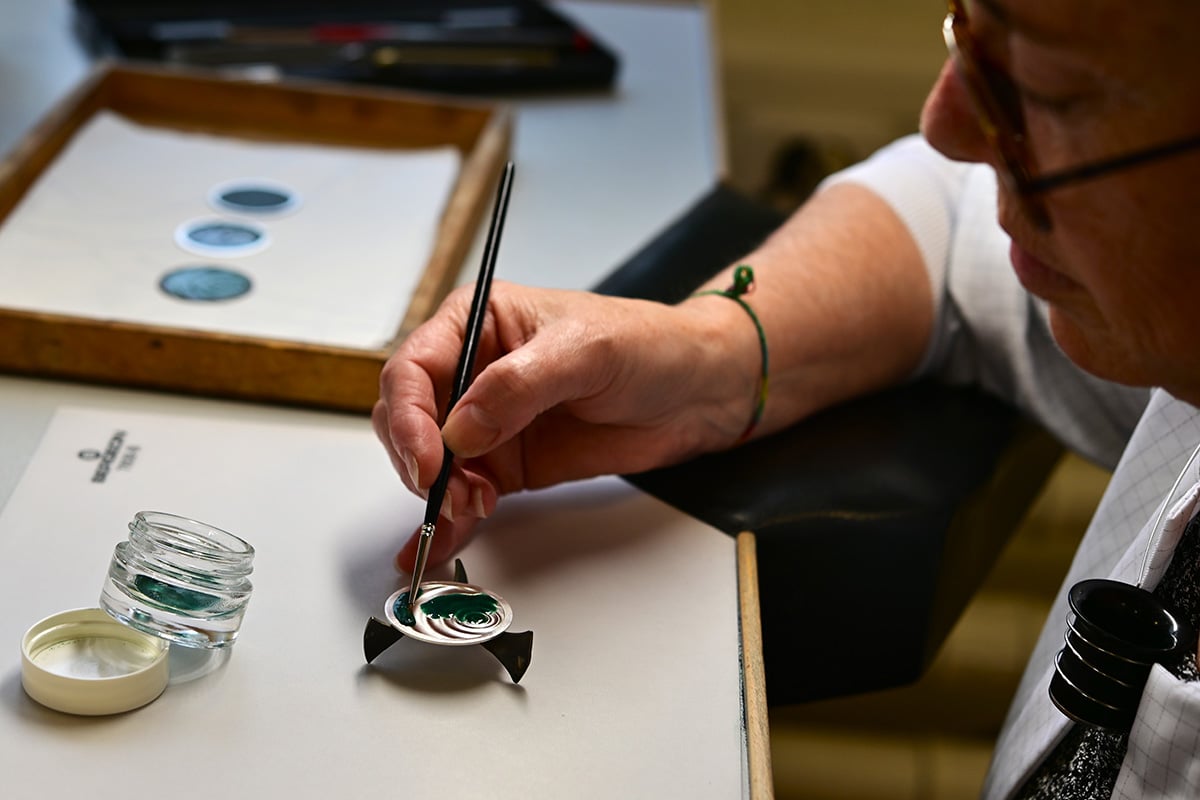 Czapek Promenade Goutte de Rosée: making of