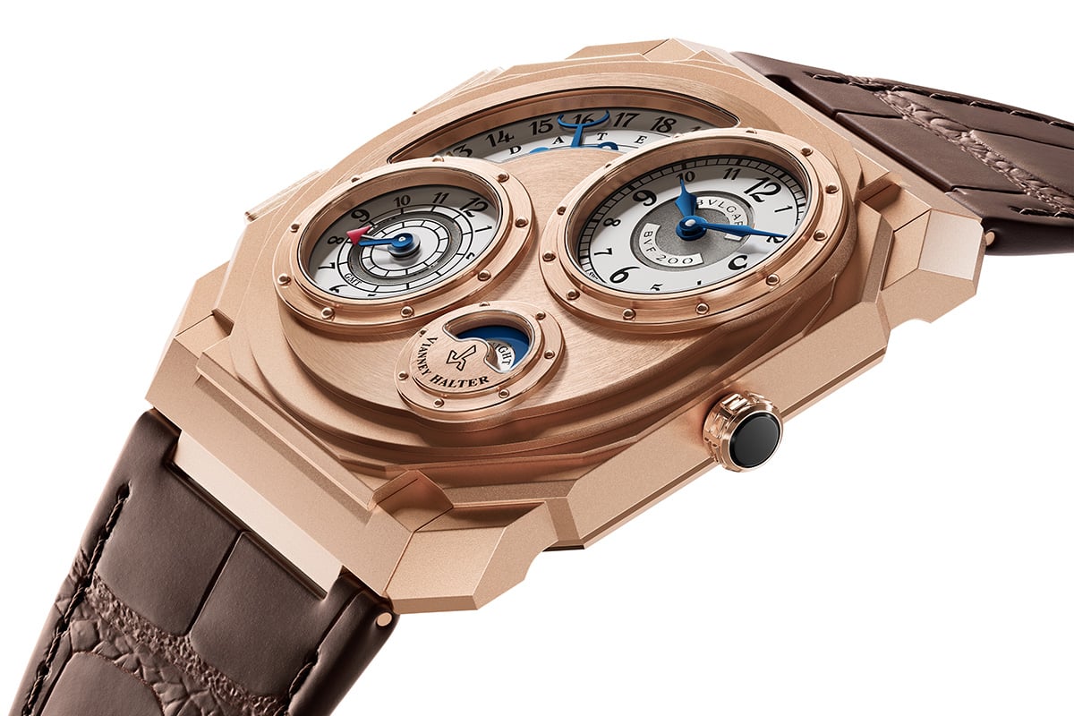 Bulgari Octo Finissimo Dual Time x Vianney Halter 104355: side