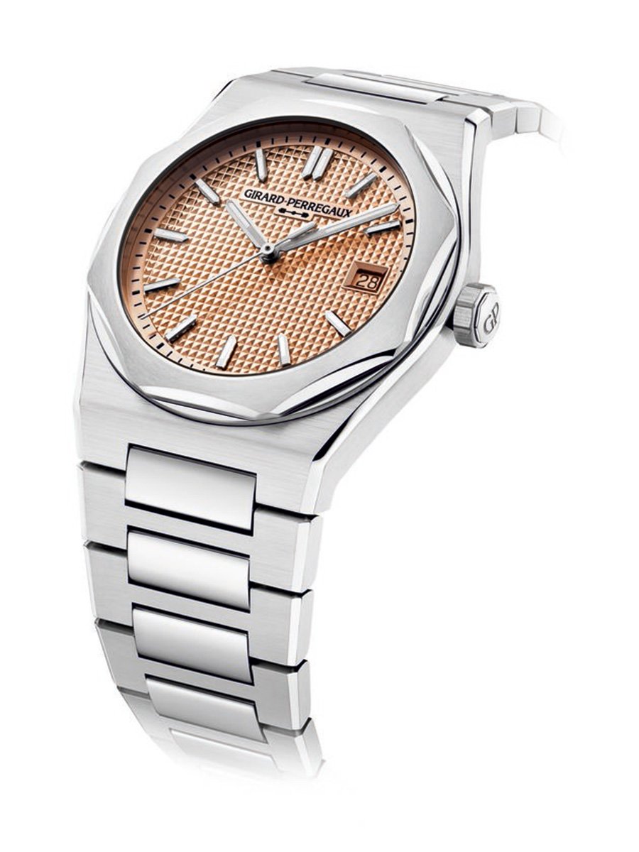 Girard-Perregaux Laureato Fifty Selfwinding 39mm, ref. 81008-11-3627-1CM, side