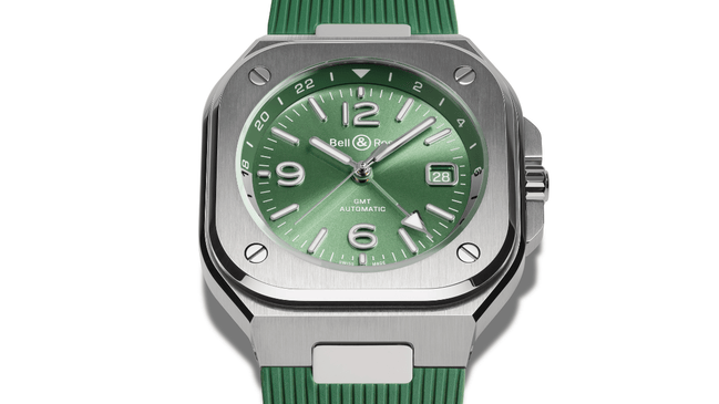 Bell & Ross BR-05 GMT Green Steel: title