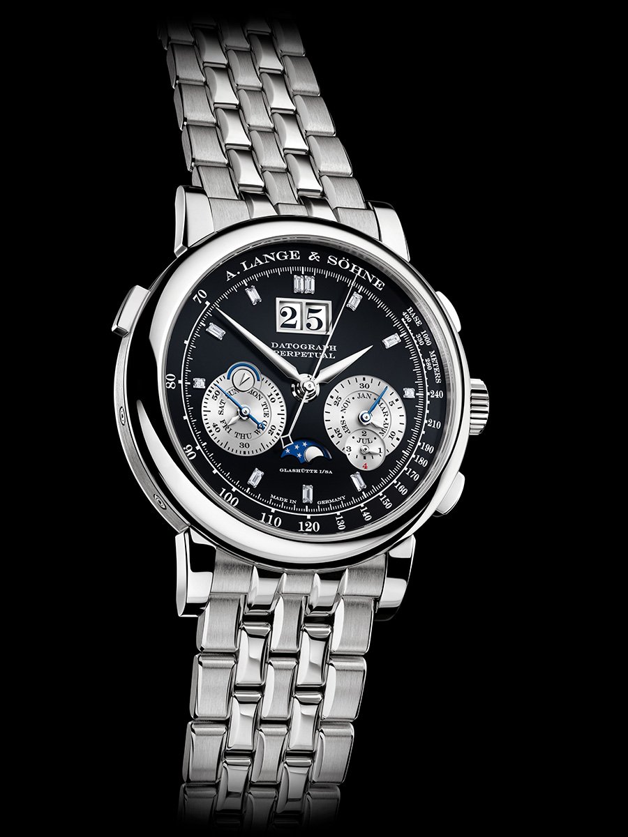 A. Lange & Söhne Datograph Perpetual Ref. 410.136E: Front