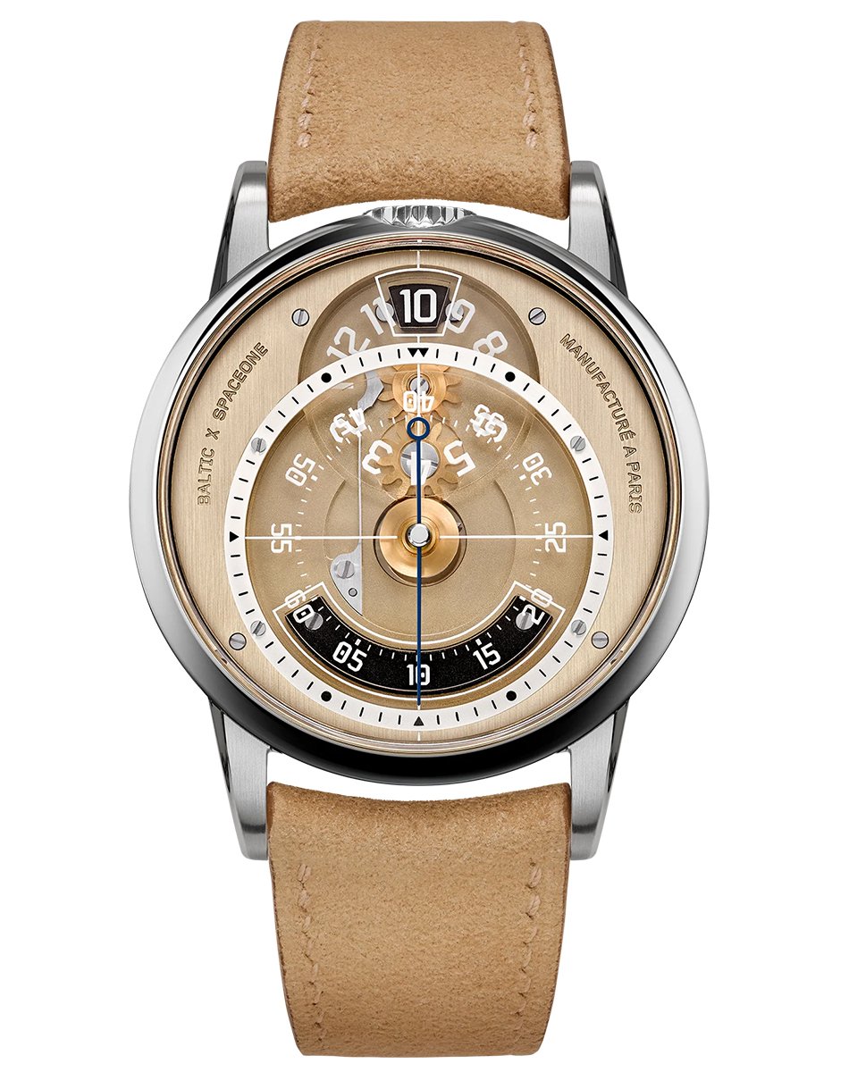 Baltic × SpaceOne – Second Major, extravagant watch creation with visible mechanics